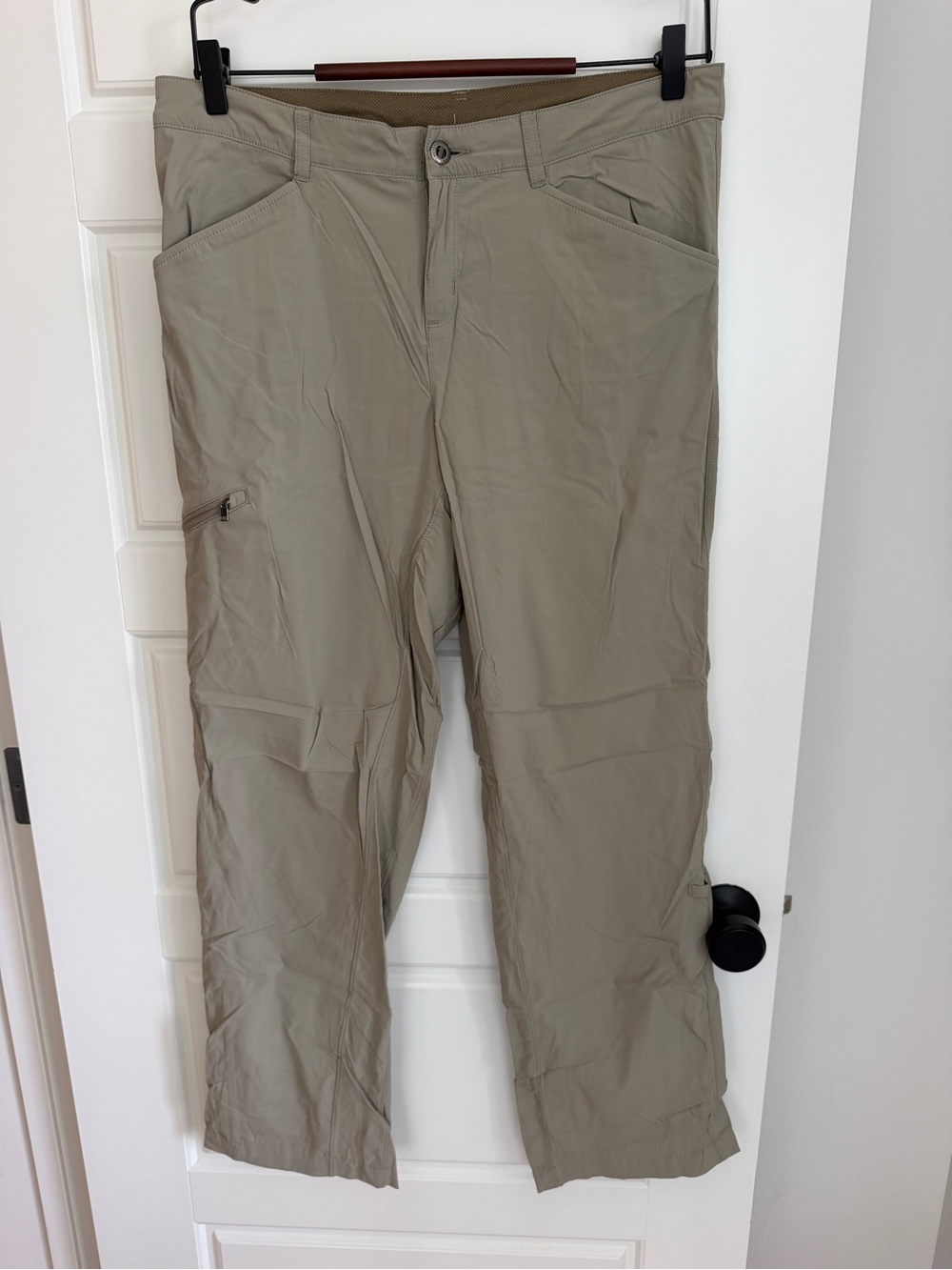 Patagonia Women’s Cargo Hiking Pants in Beige